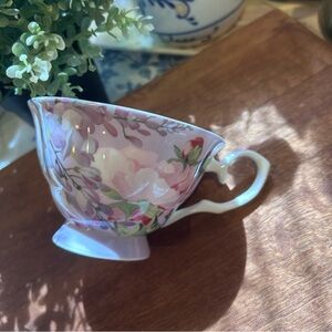 💜 Stechol “Peony Mist” Gracie Bone China Teacup